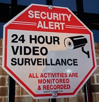 security cameras at storage facility ennis tx